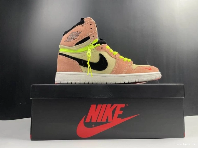 Cheap High Switch Jordan 1 Peach CW6576-800 Air 0726
